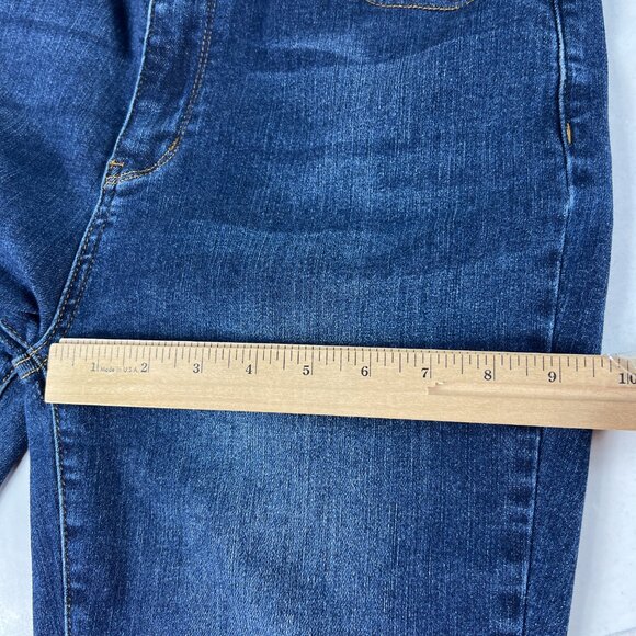 Judy Blue Jeans Women's 32x28* High Rise Slim Boot Cut Blue Stretch Denim Tag 32 - Picture 14 of 16